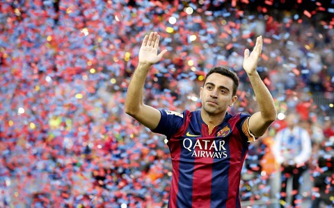 Xavi Hernandez - sự nghiệp cầu thủ huy hoàng tại Barcelona